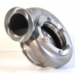 Chiocciola di scarico TiAL per Garrett GT35 - 68mm - V-band acciaio inossidabile 0,82 A / R Chiocciola di scarico TiAL per Garrett GT35 - 68mm - V-band acciaio inossidabile 0,82 A / R