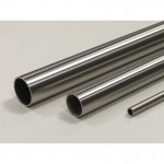 Tubo inox 50 x 1,5 mm da 1 metro acciaio aisi 304