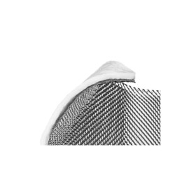 Foglio termico stampato in acciaio coibentato 100 x 60 cm per turbo o linee di scarico saldabile 0,05 mm di spessore