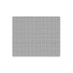 Foglio termico stampato in acciaio 100 x 60 cm per turbo o linee di scarico saldabile 0,10 mm di spessore