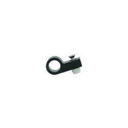 Staffa per morsetto a P per tubo singolo da 11,1 mm (7/16") -  nero